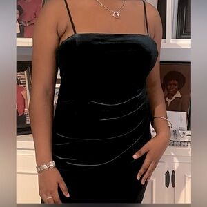 Windsor Black Strapless Dress